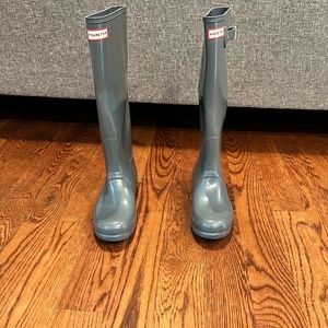 Hunter Original Tall Glossy Rain Boots - image 1